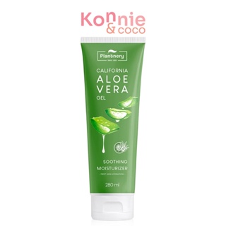 Plantnery Aloe Vera Soothing Gel 280ml แพลนท์เนอรี่ เจลบำรุงผิวหน้าและผิวกาย จากว่านหางจระเข้ เจลสารพัดประโยชน์.