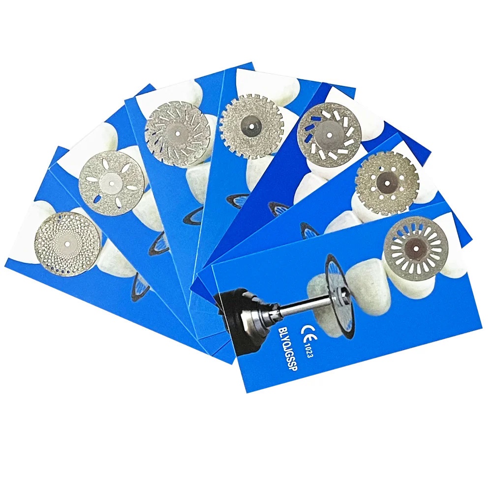 1PCS Dental lab Double Sided Diamond Cutting Disc for separating