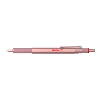 ROTRING ชุดปากกาลูกลื่น รุ่น 600 1.0มม. หมึกสีดำ ด้ามสีชมพูโรสโกลด์