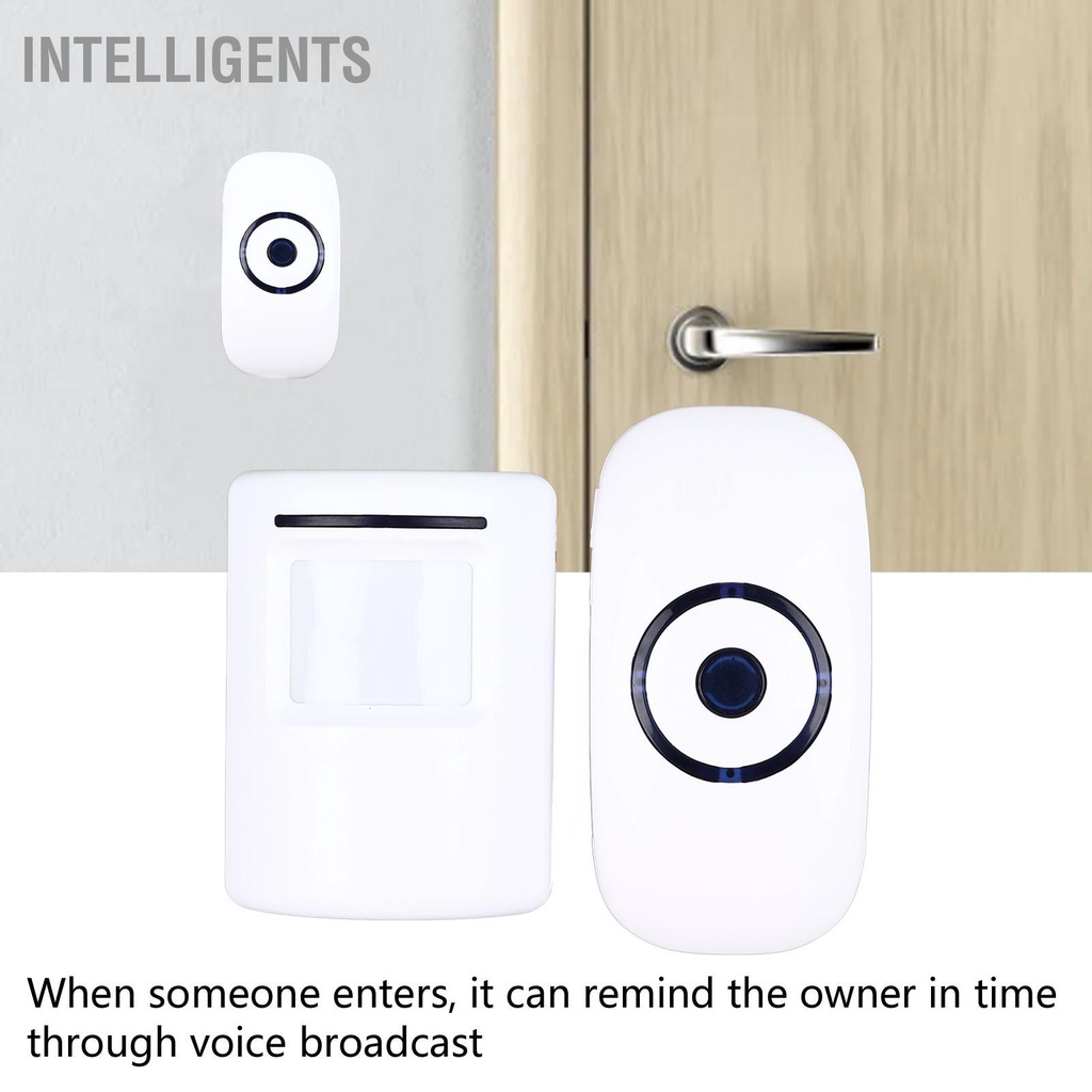 IntelligentS Motion Sensor Doorbell 36 เสียงเรียกเข้า Volume ไร้สาย