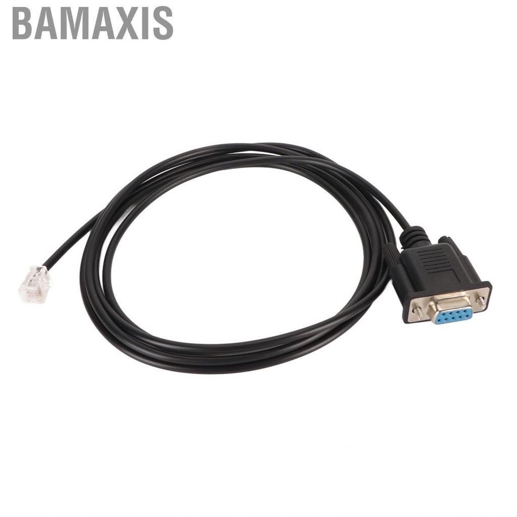 Bamaxis RS232 DB9Pin Female to RJ11 RJ12 6P6C LAN Network Serial ...