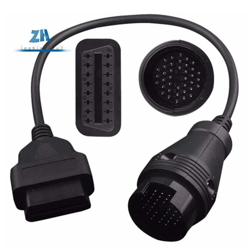 อะแดปเตอร์วินิจฉัย Benz MB 38 Pin to 16 Pin OBD2 OBD II สําหรับเชื่อม ...