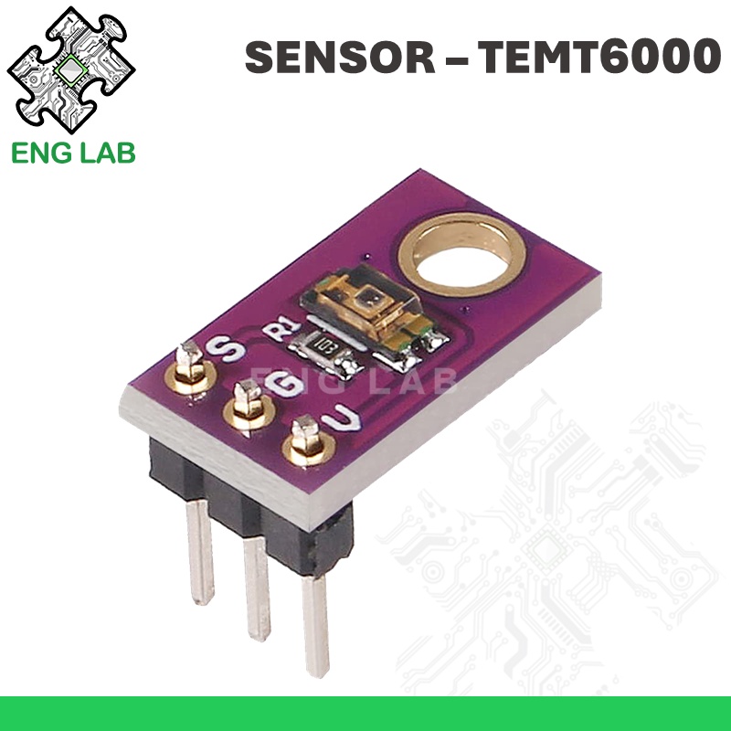 ENGLAB★เซ็นเซอร์วัดแสง TEMT6000 พร้อมโมดูลแสงความไวแสงสูง มุมกว้างปรับ ...