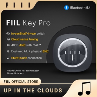 Fiil Key Pro หูฟังบลูทูธไร้สาย 5.4 TWS 40dB ANC MAF ™ หูฟังตัดเสียงรบกวน เชื่อมต่อหลายจุด
