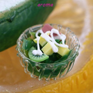 Aroma โมเดลอาหาร ผัก สลัดจําลอง ขนาดเล็ก ของเล่นสําหรับเด็ก