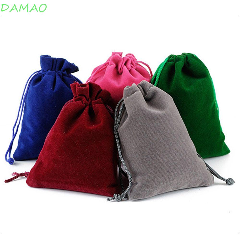 damao-กระเป๋าหูรูด-ผ้ากํามะหยี่-ขนาดเล็ก-สําหรับเก็บเครื่องประดับ