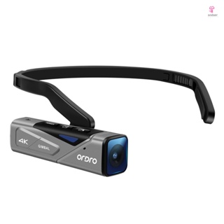 ORDRO 4K 60fps Camcorder with Hands-Free First Person View and Remote Control