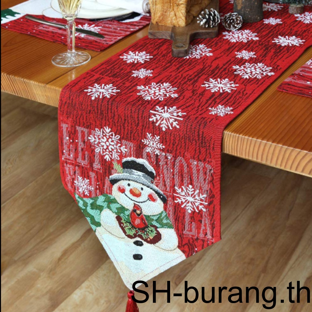 buran-ผ้าปูโต๊ะ-ลายเกล็ดหิมะ-สําหรับตกแต่งบ้าน-ร้านอาหาร-กลางแจ้ง