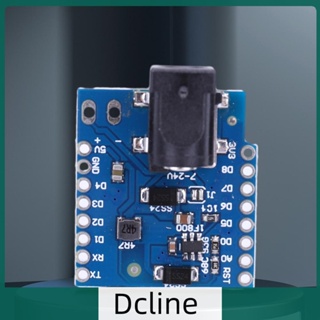 [Dcline.th] โมดูลพาวเวอร์ซัพพลายหน้าจอ DC V1.1.0 2 8Pin สําหรับ D1 Mini
