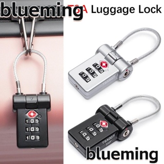 Blueming2 TSA อุปกรณ์ล็อคกระเป๋าเดินทาง 3 ตําแหน่ง รีเซ็ตได้