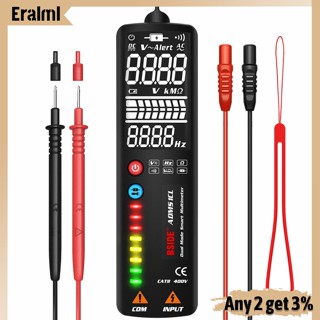 Eralml 3-in-1 เครื่องตรวจจับแรงดันไฟฟ้าดิจิทัล BSIDE ADMS1 โวลต์มิเตอร์ DC AC DMM โอห์ม Hz