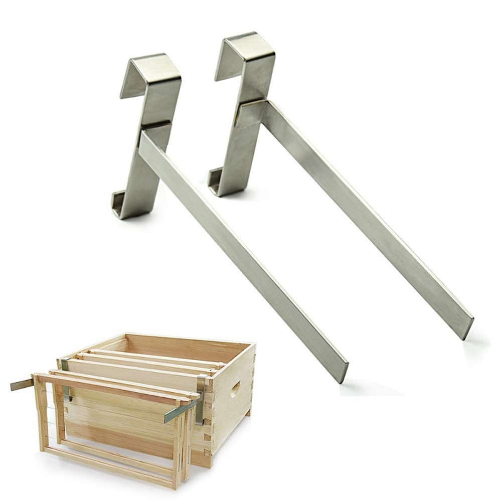 2pcs-space-saving-stainless-steel-diy-accessories-easy-install-frame-holder-side-mount-support-bracket-bee-hive-perch