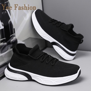 YEE Fashion  รองเท้าผ้าใบผู้ชาย รองเท้าลำลองผู้ชาย  ท้าผ้าใบแฟชั่น สไตล์เกาหลี กีฬากลางแจ้ง ทำงาน ท้าลำลอง  ins High quality พิเศษ ทันสมัย XYD23902KU 37Z230910