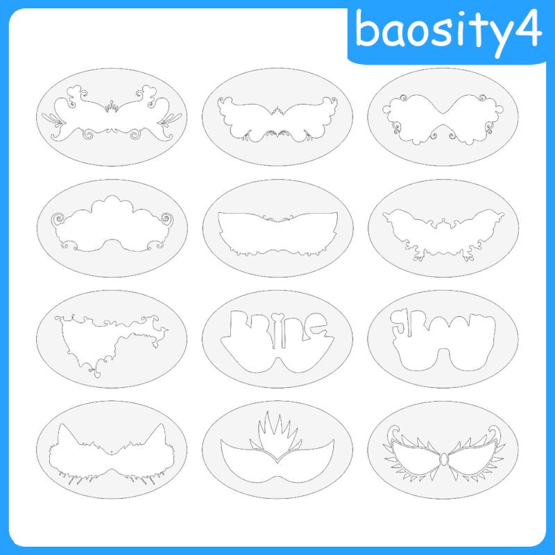 แม่แบบเพ้นท์หน้า-น้ําหนักเบา-สําหรับวาดภาพ-แต่งหน้า-งานวันเกิด