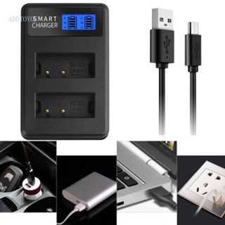 【3C】ที่ชาร์จแบตเตอรี่ Lp-e17 LPE17 USB LCD แบบคู่ สําหรับกล้อง 200D M3 M6 750D 760D T6i T6s 800D 8000D Kiss X8i