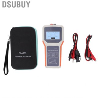 Dsubuy Asixxsix Digital Multimeter Portable Handheld LCD Solar Panel