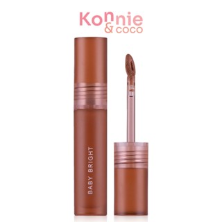 Baby Bright Fixing Proof Liquid Lip 4g เบบี้ ไบร์ท ฟิกซ์ซิ่ง พรู๊ฟ ลิควิด ลิป สีชัด ติดทน ไม่กลัวน้ำ.