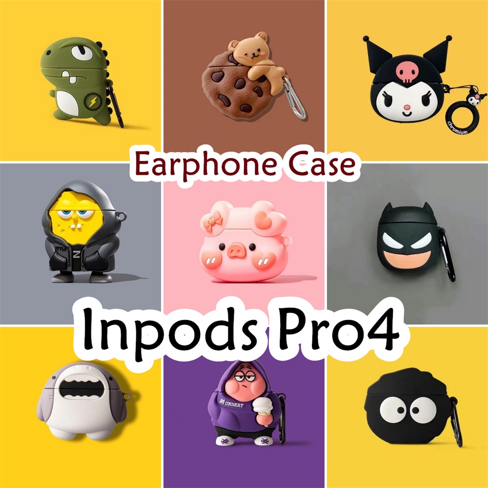 【3Cideas】นําไปใช้กับ Inpods Pro4 เคส Case เคสหูฟัง รูปแบบสามมิติที่ ...