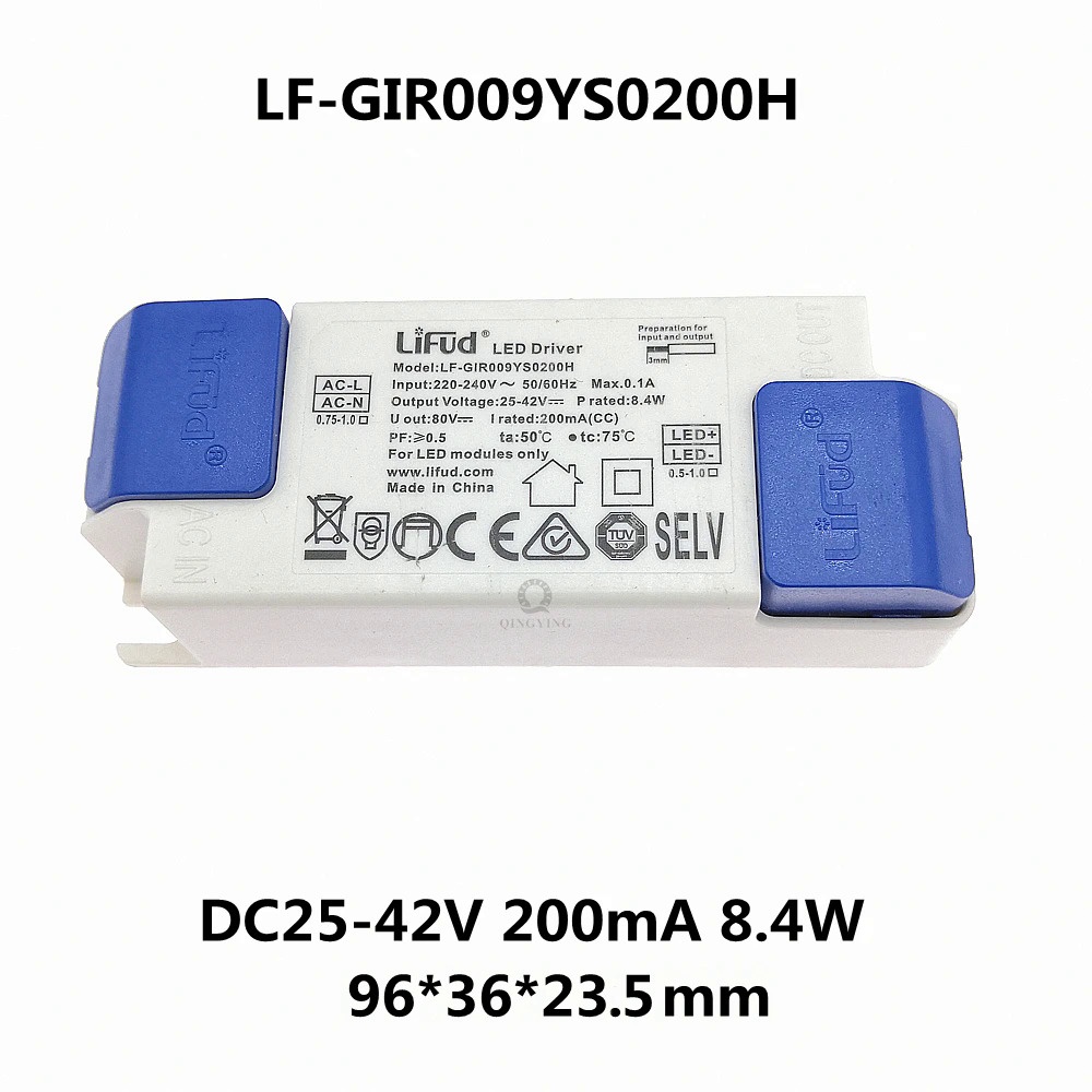 Lifud หม้อแปลงพาวเวอร์ซัพพลายบัลลาสต์ LED LF-GIRxYS Series 135mA 200mA ...