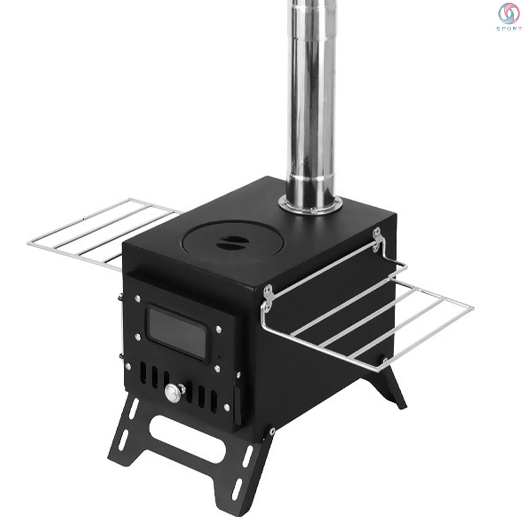 Stainless Steel Outdoor Camping Woodburning Stove Firewood Burner with