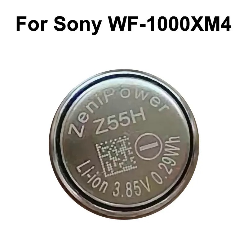 2 Piles Z55H Compatibles Sony WF-1000XM4/XM3/SP900… - 3,85V 70mAh, Avec Adhésif | Batteries Remplacement écouteurs