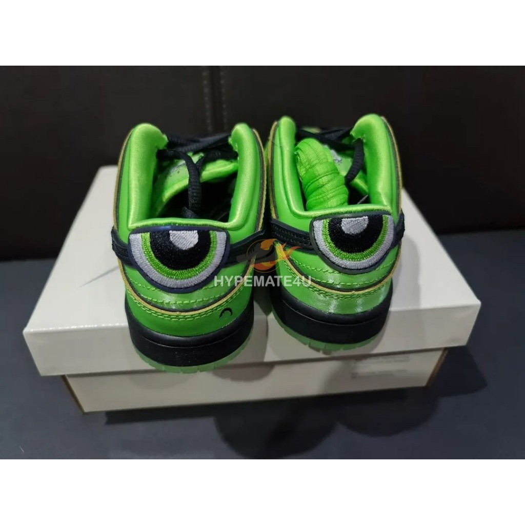 Nike Dunk Low SB x Powerpuff Girl- Buttercup (PS) แฟชั่น | Shopee