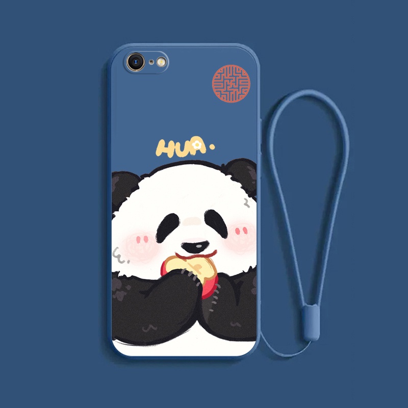 เคส-oppo-a57-2016-oppo-a39-oppo-a71-2018-กรณีโทรศัพท์การ์ตูนแพนด้าน่ารัก-c-a9