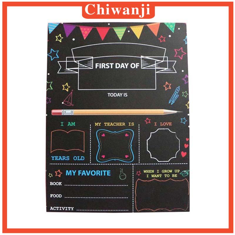 chiwanji-ชอล์กบอร์ดไม้-30-5x22-5-ซม-สําหรับตกแต่งปาร์ตี้-โรงเรียน-ออฟฟิศ