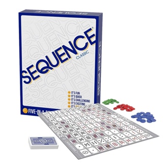 Sequence Strategy Board Game Kids Family Fun Party Games (English Version)
