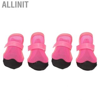 Allinit Mesh Dog Shoes Slip Resistant Breathable Comfortable Boots For Small Med Cry