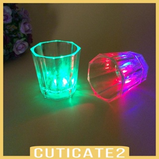 [Cuticate2] แว่นตาปิ้งขนมปัง มีไฟ LED สําหรับบาร์ บ้าน ปาร์ตี้