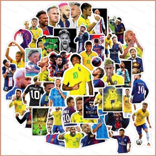 สติกเกอร์ ลายฟุตบอล Neymar Star กันน้ํา สําหรับติดตกแต่งแล็ปท็อป สเก็ตบอร์ด แก้วน้ํา 23 50 ชิ้น ต่อชุด