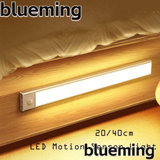 Blueming2 โคมไฟเซนเซอร์จับการเคลื่อนไหว สีเงิน สําหรับตู้เสื้อผ้า ห้องครัว