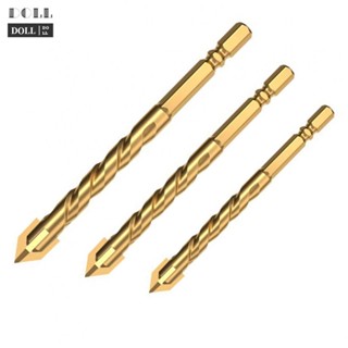 ⭐NEW ⭐Drill Bit 6mm 8mm 10mm Alloy Cross Hexagon Efficient Gold Hex Hole Opener