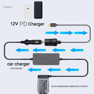 ✿ อะแดปเตอร์ชาร์จ Type C เป็นตัวเชื่อมต่อชาร์จ ปรับได้ สําหรับรถยนต์ รองรับ 5V9V12V15V20V3A