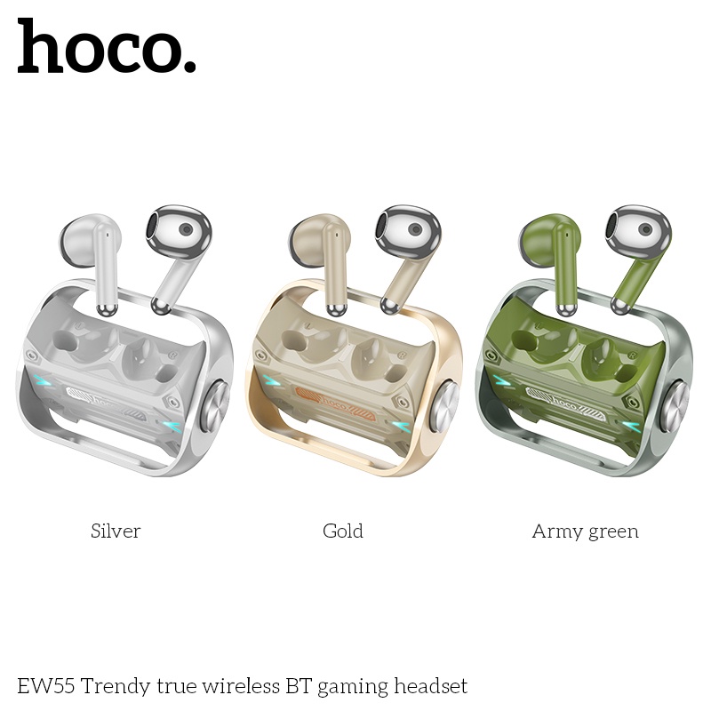 Hoco EW55 หูฟังบลูทูธ TWS 5.3 เคสหมุนได้ 360 องศา fidget เท่ไม่ซ้ำใคร ...