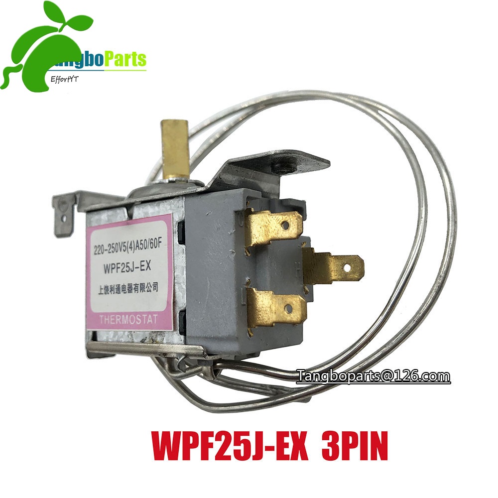 Azj สวิตช์ควบคุมอุณหภูมิตู้เย็น 3PIN WPF25J-EX | Shopee Thailand