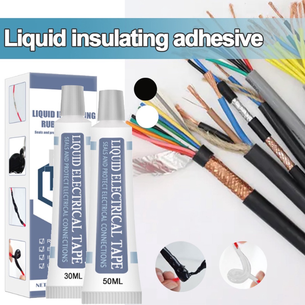 Liquid Insulating Tape Repair Rubber Electrical Wire Cable Coat Fix