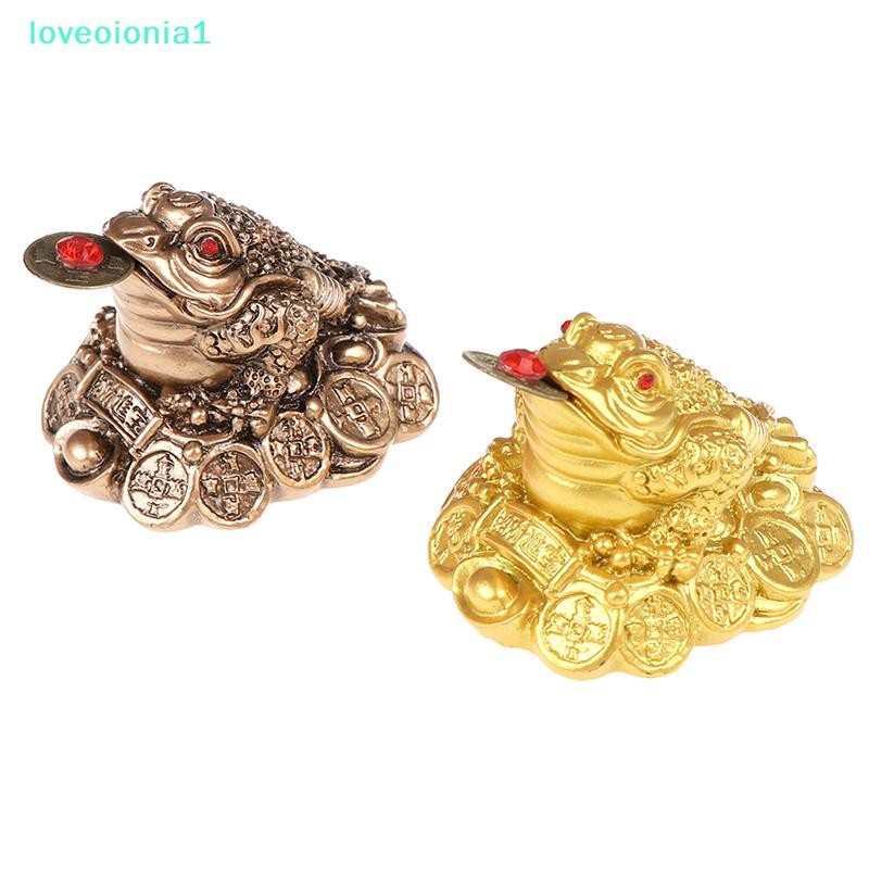 loveoionia1 1 ชิ้นจีน Fortune Frog Feng Shui Lucky Money Toad Home ...