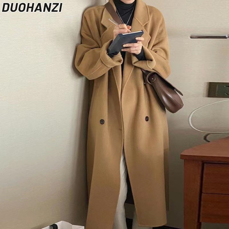 duohanzi-เสื้อโค้ทแขนยาว-ผ้าขนสัตว์-ทรงหลวม-สไตล์เกาหลี-สําหรับผู้ชาย-และผู้หญิง