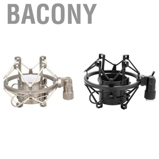 Bacony Microphone Shock Mount Metal Mic Holder Stand   for Video Recording