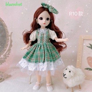 Bluevelvet Molly ชุดตุ๊กตาเจ้าหญิง BJD 1/12 12 นิ้ว ข้อต่อ 13 ข้อต่อ ขยับได้ สําหรับเด็กผู้หญิง