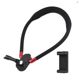 {Fsth} Sports Camera Neck Holder Mount Smartphone Neck Mount Chest Holder with Action Camera Mount Adapter &amp; Phone Holder Replacement for   11/10/9/8 iPhone 14/13/12/11 Vi