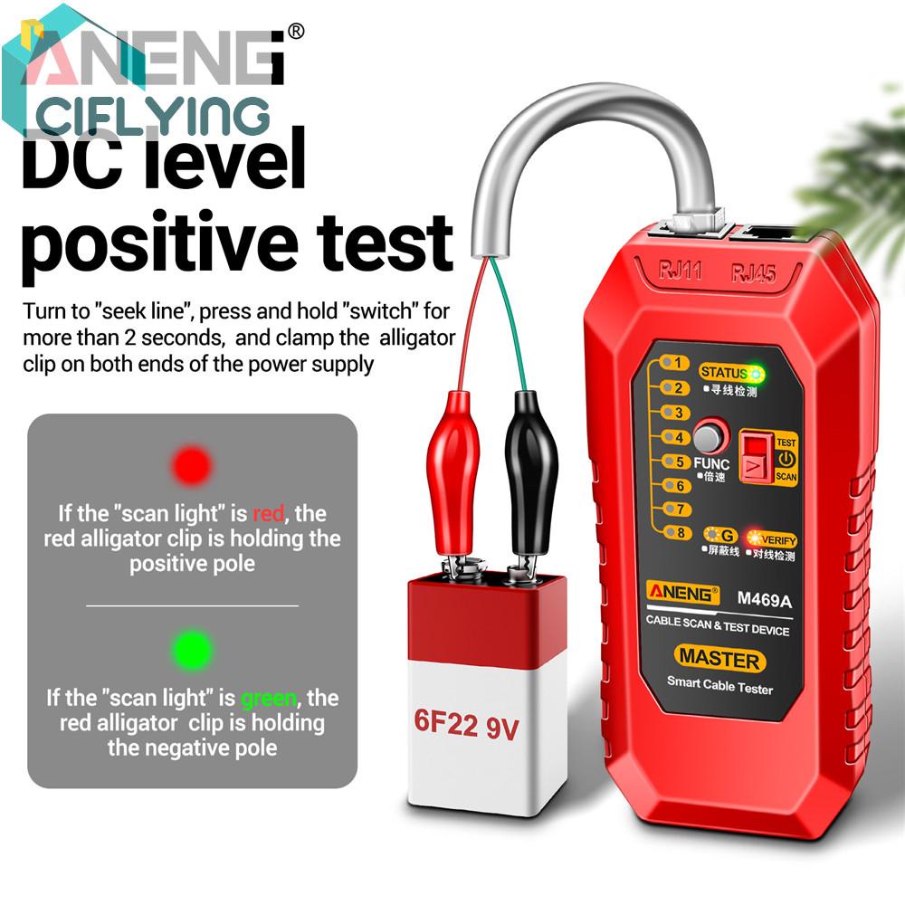 ciflys-th-aneng-m469a-เครื่องมือค้นหาสายเคเบิล-rj45-rj11-สําหรับซ่อมแซมเครือข่าย