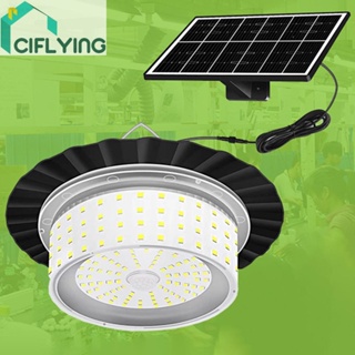 [Ciflys.Th] โคมไฟพลังงานแสงอาทิตย์ กันน้ํา IP65 600LM 244 LED