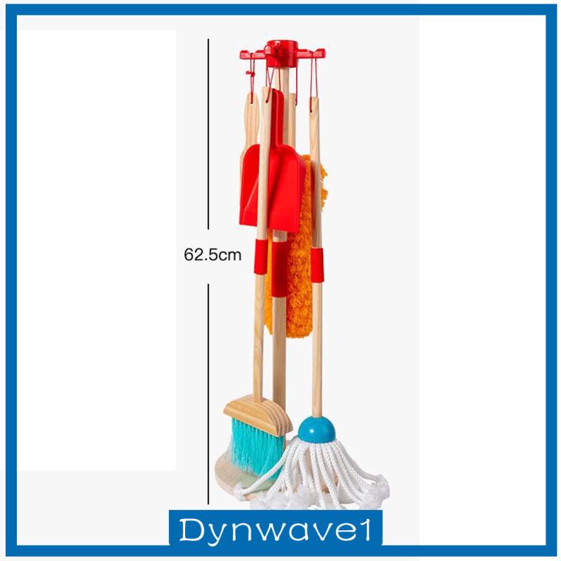 dynwave1-ชุดของเล่นไม้กวาดทําความสะอาด-พร้อมที่ตักฝุ่น-ขนาดเล็ก-สําหรับเด็กวัยหัดเดิน