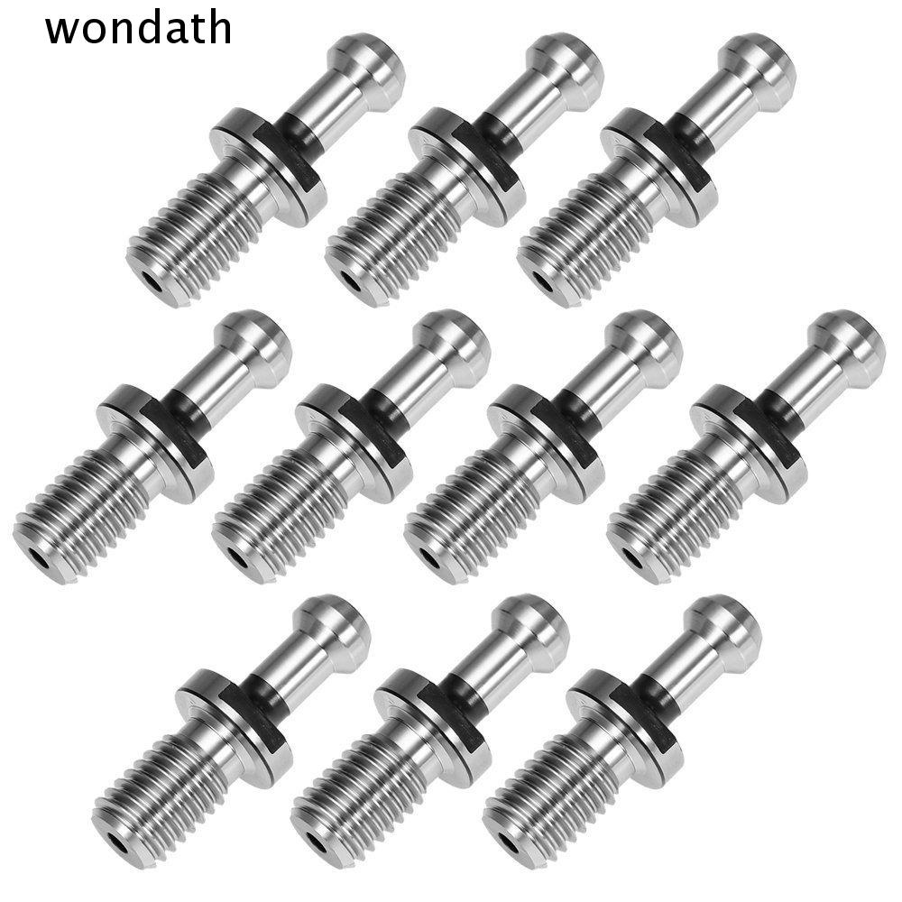 Wonda ที่จับเครื่องมือ CNC เหล็กคาร์บอน 57 มม. CAT40 45 10 แพ็ค° ลูกบิด