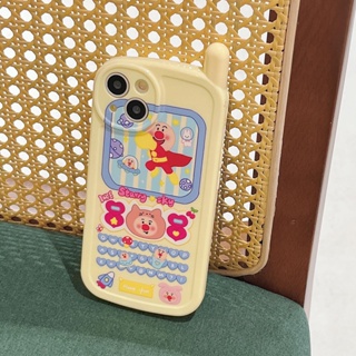 เคสโทรศัพท์มือถือ ลายการ์ตูนเด็กผู้หญิง 3D สําหรับ iPhone 14 13 12 Pro Max 11
