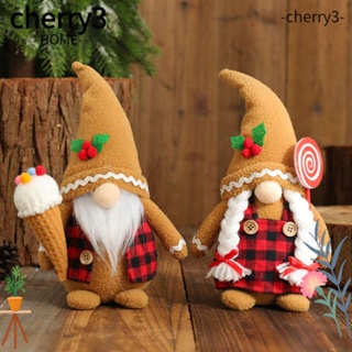 Cherry3 ตุ๊กตาเอลฟ์ ไร้หน้า เทศกาลคริสต์มาส สําหรับประดับตกแต่ง