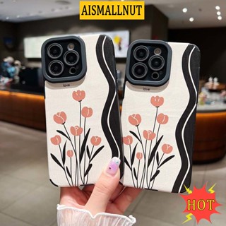 เคสโทรศัพท์มือถือ กันฝุ่น กันกระแทก ลายดอกไม้ สําหรับ IPhone 14 13 11 12 Pro Max 7 8 Plus X XR XSMAX